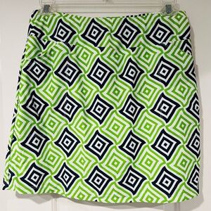 Women’s Skinz Lime Green & Navy Skort💚